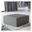 light grey storage bench Modway Furniture Sofas and Armchairs Gray