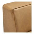 l couch with pull out bed Modway Furniture Sofas and Armchairs Tan