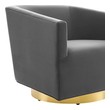 small side chairs with arms Modway Furniture Sofas and Armchairs Gold Charcoal