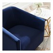fur chairs for living room Modway Furniture Sofas and Armchairs Gold Midnight Blue