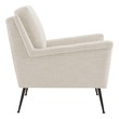 sitting chairs for bedroom Modway Furniture Sofas and Armchairs Black Beige