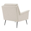 sitting chairs for bedroom Modway Furniture Sofas and Armchairs Black Beige