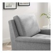 grey occasional chair Modway Furniture Sofas and Armchairs Black Gray