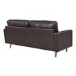 soft sectional sofa Modway Furniture Sofas and Armchairs Brown