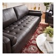 living spaces sectional sofa Modway Furniture Sofas and Armchairs Brown