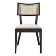 dining table with mixed chairs Modway Furniture Dining Chairs Black Beige