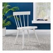 dining stool set Modway Furniture Dining Chairs White