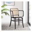 mid century modern upholstered dining chairs Modway Furniture Dining Chairs Black
