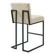 dark wood bar stools with backs Modway Furniture Bar and Counter Stools Beige