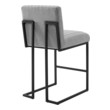 bar stools for outside patio Modway Furniture Bar and Counter Stools Light Gray
