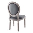 small farmhouse dining set Modway Furniture Dining Chairs Natural Gray