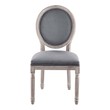 small farmhouse dining set Modway Furniture Dining Chairs Natural Gray