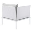 cushions outdoor patio Modway Furniture Sofa Sectionals White Gray