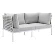 outdoor patio furniture sets near me Modway Furniture Sofa Sectionals Taupe Gray