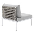 outdoor furniture chaise Modway Furniture Sofa Sectionals Tan Gray