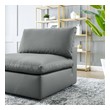 modern accent furniture Modway Furniture Sofas and Armchairs Gray