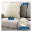 blue and brown sofa pillows Modway Furniture Pillow Ivory