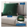 beige and navy throw pillows Modway Furniture Pillow Green Cognac