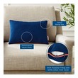 blue couch what color pillows Modway Furniture Pillow Navy Blossom