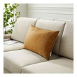 tan and grey pillows Modway Furniture Pillow Cognac Green