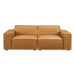 pull out couch with chaise Modway Furniture Sofas and Armchairs Tan
