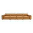 large grey sectional Modway Furniture Sofas and Armchairs Tan