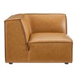 grey modern sectional sofa Modway Furniture Sofas and Armchairs Tan