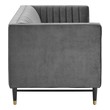 oversized couches for sale Modway Furniture Sofas and Armchairs Gray