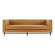 large green sofa Modway Furniture Sofas and Armchairs Tan