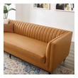 large green sofa Modway Furniture Sofas and Armchairs Tan