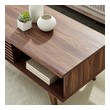 edloe finch coffee table Modway Furniture Tables Walnut