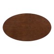 dining chairs round table Modway Furniture Bar and Dining Tables Gold Walnut