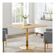dining table for sale near me Modway Furniture Bar and Dining Tables Gold Natural