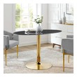 high top tables for sale Modway Furniture Bar and Dining Tables Gold Black