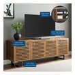 television cabinet with doors Modway Furniture Decor Walnut