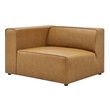 l leather couches for sale Modway Furniture Sofas and Armchairs Tan