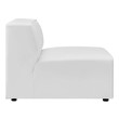 the modern sofa Modway Furniture Sofas and Armchairs White