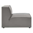 pullout sofa sectional Modway Furniture Sofas and Armchairs Gray