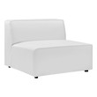 blue grey couch Modway Furniture Sofas and Armchairs White