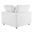 blue sofa Modway Furniture Sofas and Armchairs White