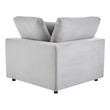 big cheap sectional couch Modway Furniture Sofas and Armchairs Light Gray
