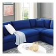 cream colored sectional sofa Modway Furniture Sofas and Armchairs Navy