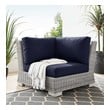 patio furniture cheap near me Modway Furniture Sofa Sectionals Light Gray Navy
