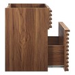 custom made vanity cabinets Modway Furniture Walnut