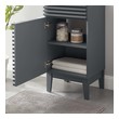 small bathroom vanity without sink Modway Furniture Vanities Gray