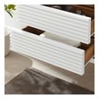 60 inch bathroom cabinet single sink Modway Furniture Vanities White Walnut