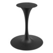 round wood dining table for 6 Modway Furniture Bar and Dining Tables Black Natural