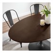 dining table set near me Modway Furniture Bar and Dining Tables Black Cherry Walnut