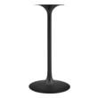 round table top Modway Furniture Bar and Dining Tables Black Natural