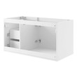 cabinets for bathroom Modway Furniture Vanities White